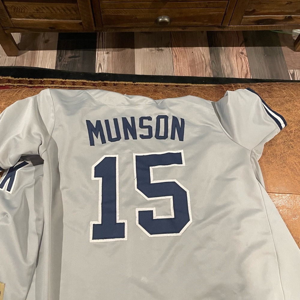 Thermal Munson New York Yankees jersey